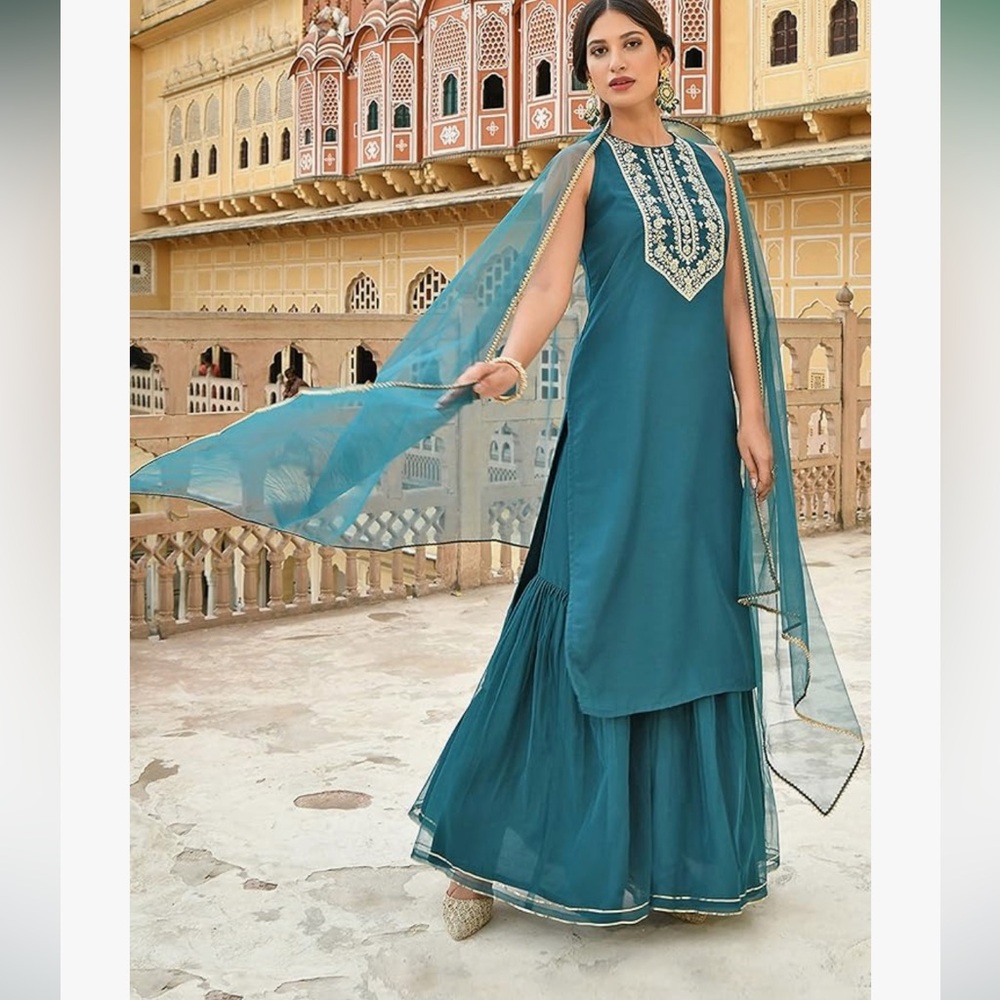 3 piece Indian kurta set